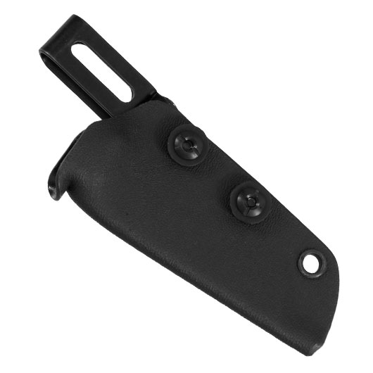 Bker Grtelmesser AK1 American Tanto schwarz inkl. Kydexscheide Bild 5