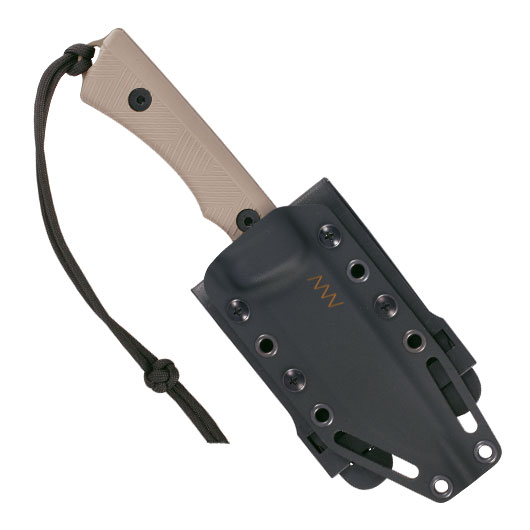 ANV Knives Outdoormesser P200 Sleipner Stahl Cerakote coyote inkl. Kydexscheide Bild 4