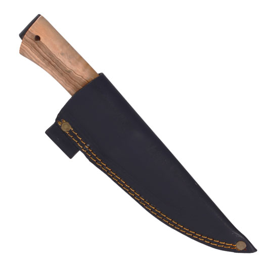 Njord Outdoormesser Bjorn Hunter inkl. Lederscheide und Aufbewahrungsbox Bild 4