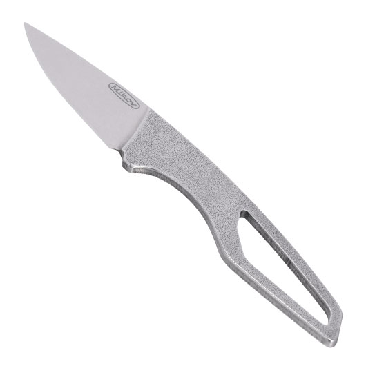 Mikov Neck Knife Leaf Bhler N690 Stahl silber inkl. Kydexscheide Bild 2