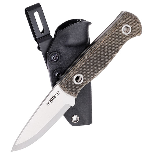 Bker Outdoormesser Vigtig vs. Wild oliv inkl. Kydexscheide Bild 3