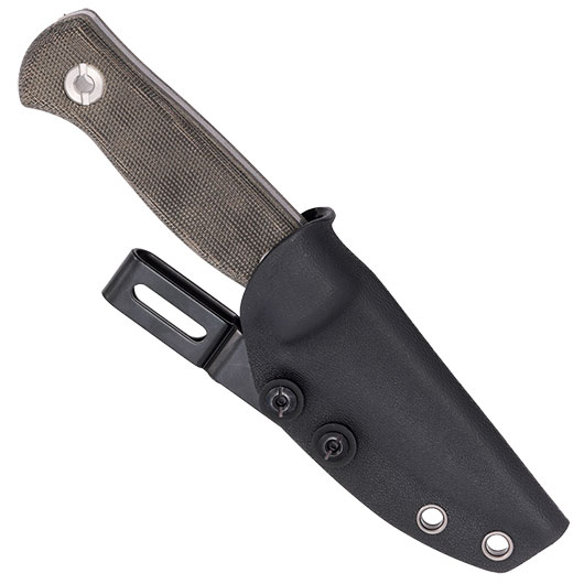 Bker Outdoormesser Vigtig vs. Wild oliv inkl. Kydexscheide Bild 4