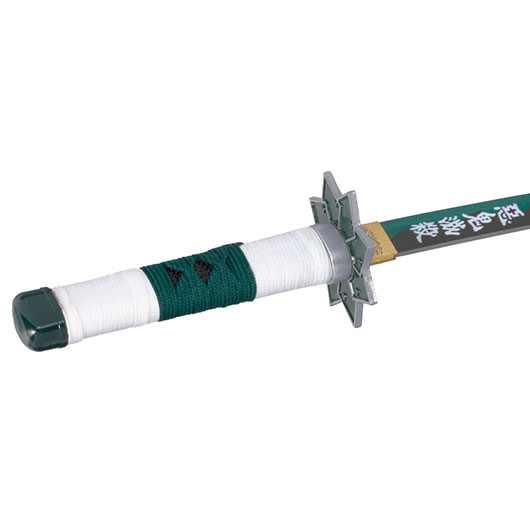 Haller Mini Katana Demon Slayer Sanemi schwarz/grn inkl. Scheide und Schwertstnder Bild 7