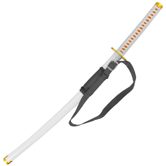 Haller Dekokatana Demon Slayer Zenitsu wei inkl. Scheide, Grtel und Holster Bild 3