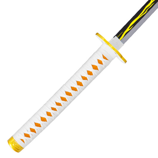 Haller Dekokatana Demon Slayer Zenitsu wei inkl. Scheide, Grtel und Holster Bild 7