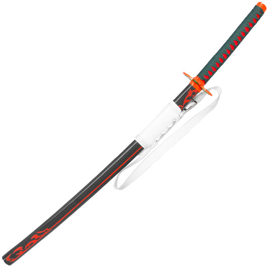 Haller Dekokatana Demon Slayer Shinobu schwarz/orange inkl. Scheide, Grtel und Holster Bild 3
