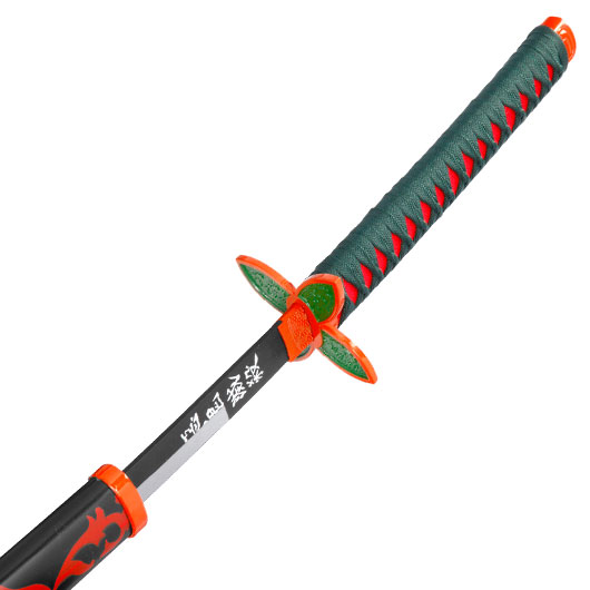 Haller Dekokatana Demon Slayer Shinobu schwarz/orange inkl. Scheide, Grtel und Holster Bild 6