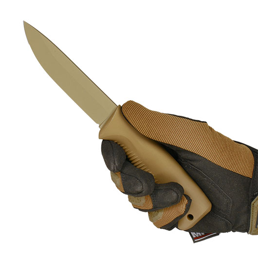 Peltonen Knives Outdoormesser M07 Ranger Puukko Cerakote coyote inkl. Kompositscheide Bild 5