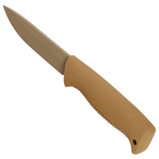 Peltonen Knives Outdoormesser M07 Ranger Puukko Cerakote coyote inkl. Kompositscheide Bild 7