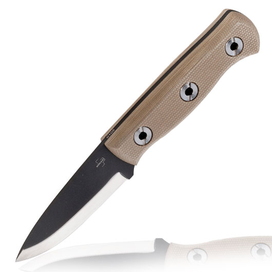 Bker Plus Outdoormesser Vigtig 2.0 braun inkl. Kydexscheide und Grtelclip