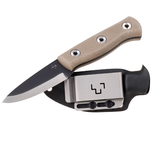 Bker Plus Outdoormesser Vigtig 2.0 braun inkl. Kydexscheide und Grtelclip Bild 3