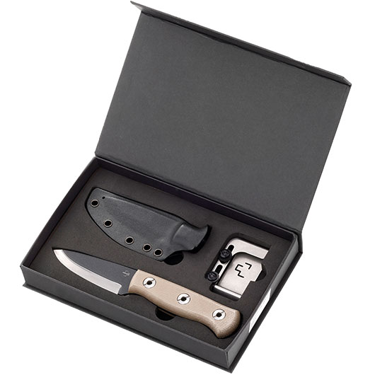 Bker Plus Outdoormesser Vigtig 2.0 braun inkl. Kydexscheide und Grtelclip Bild 6