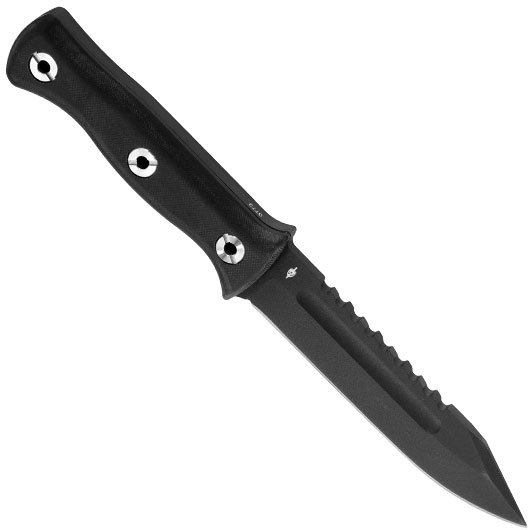 Bker Plus Outdoormesser Pilot Knife 2.0 schwarz inkl. Kydexscheide und Grtelclip Bild 1