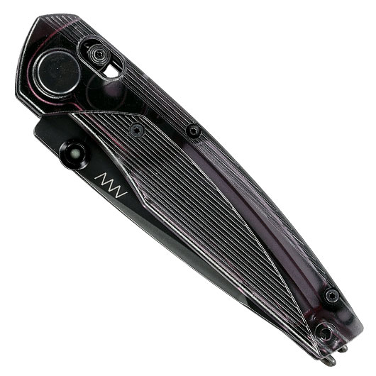 ANV Knives Einhandmesser A100 Ultem BB Sleipner Stahl schwarz inkl. Grtelclip Bild 4