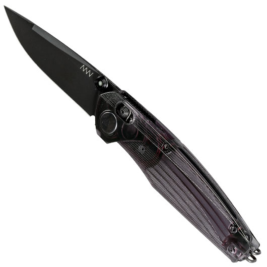 ANV Knives Einhandmesser A100 Ultem BB Sleipner Stahl schwarz inkl. Grtelclip Bild 6