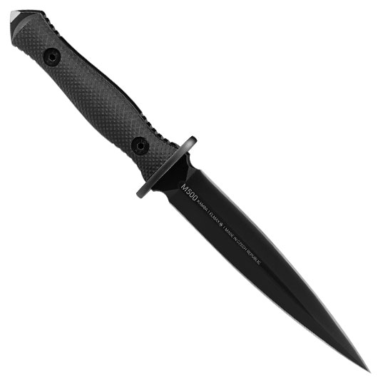 ANV Knives Dolch M500 Kamba Elmax Stahl schwarz inkl. Kydexscheide Bild 1