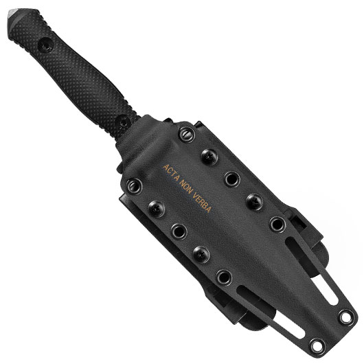 ANV Knives Dolch M500 Kamba Elmax Stahl schwarz inkl. Kydexscheide Bild 4