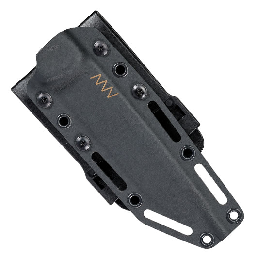 ANV Knives Outdoormesser P300 Sleipner Stahl Cerakote coyote inkl. Kydexscheide Bild 5