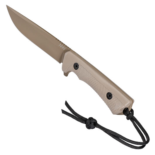 ANV Knives Outdoormesser P300 Sleipner Stahl Cerakote coyote inkl. Kydexscheide Bild 6