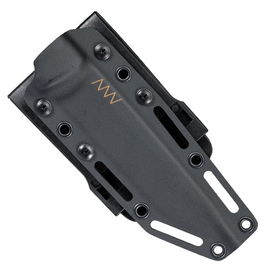 ANV Knives Outdoormesser P300 mit Sgezahnung Sleipner Stahl Cerakote coyote inkl. Kydexscheide Bild 5