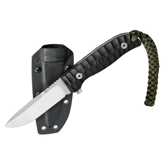 Schmeisser Outdoormesser Hugo One schwarz/silber inkl. Kydexscheide Bild 3