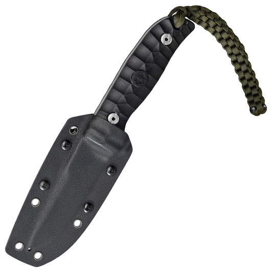 Schmeisser Outdoormesser Hugo One schwarz/silber inkl. Kydexscheide Bild 4