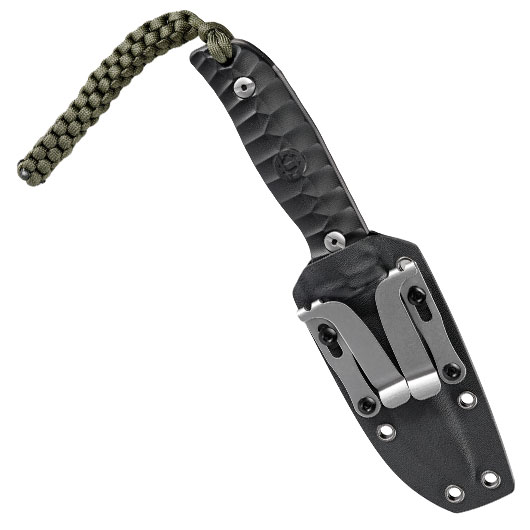 Schmeisser Outdoormesser Hugo One schwarz/silber inkl. Kydexscheide Bild 5