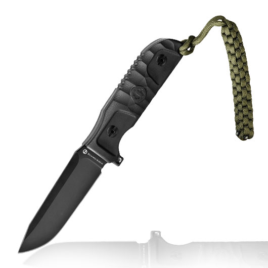 Schmeisser Outdoormesser Hugo Two schwarz inkl. Kydexscheide
