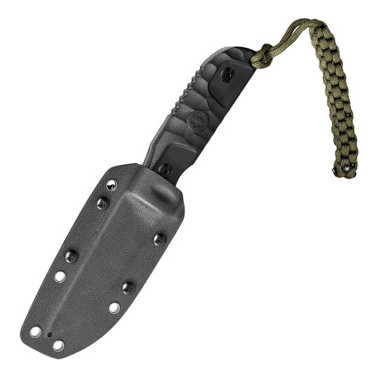 Schmeisser Outdoormesser Hugo Two schwarz inkl. Kydexscheide Bild 4