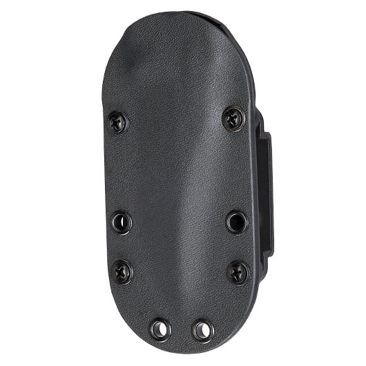 Pohl Force Outdoormesser Charlie Three BK Gen2 schwarz inkl. Kydexscheide und nachleuchtendem Lanyard Bild 5