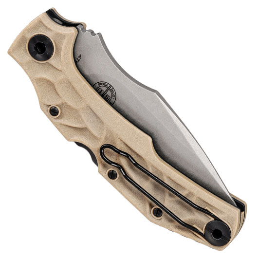 Pohl Force Taschenmesser Bravo One Classic FDE inkl. Grtelclip und Nylonholster Bild 5