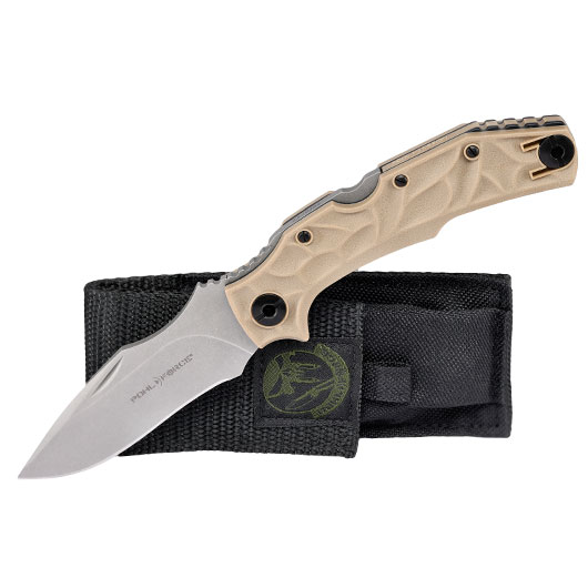 Pohl Force Taschenmesser Bravo One Classic FDE inkl. Grtelclip und Nylonholster Bild 6