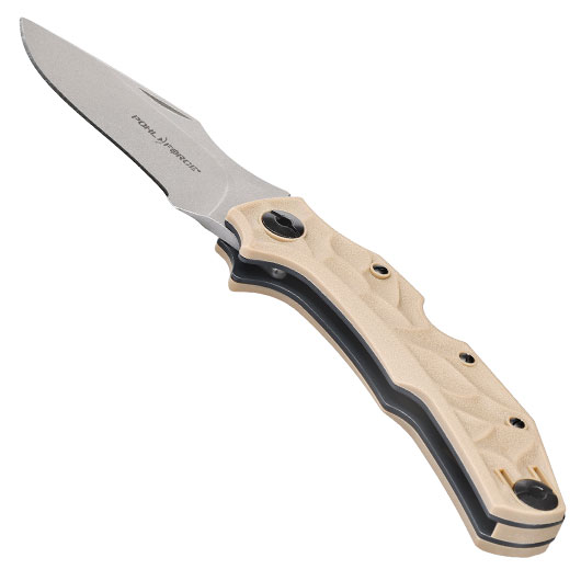 Pohl Force Taschenmesser Bravo One Classic FDE inkl. Grtelclip und Nylonholster Bild 8