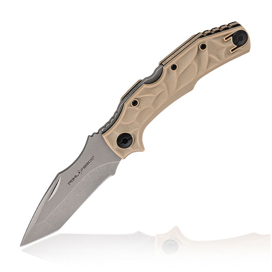 Pohl Force Taschenmesser Bravo Two Classic FDE inkl. Grtelclip und Nylonholster