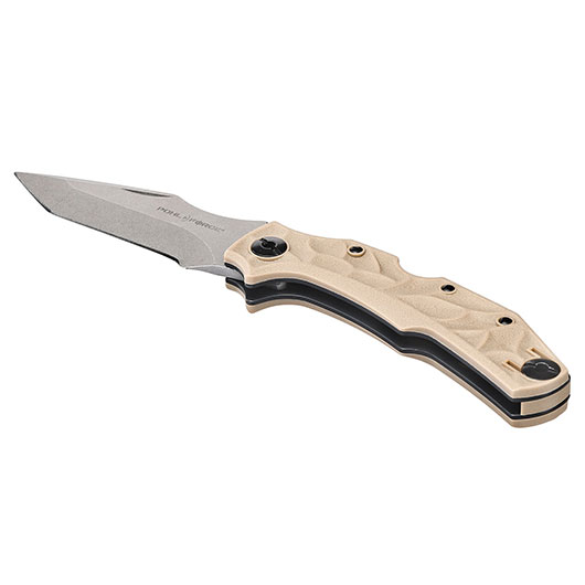 Pohl Force Taschenmesser Bravo Two Classic FDE inkl. Grtelclip und Nylonholster Bild 2