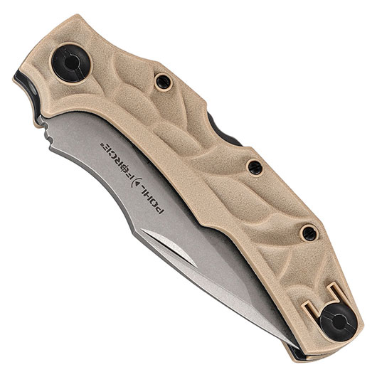 Pohl Force Taschenmesser Bravo Two Classic FDE inkl. Grtelclip und Nylonholster Bild 4