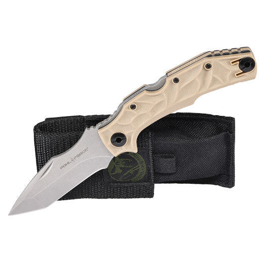 Pohl Force Taschenmesser Bravo Two Classic FDE inkl. Grtelclip und Nylonholster Bild 6