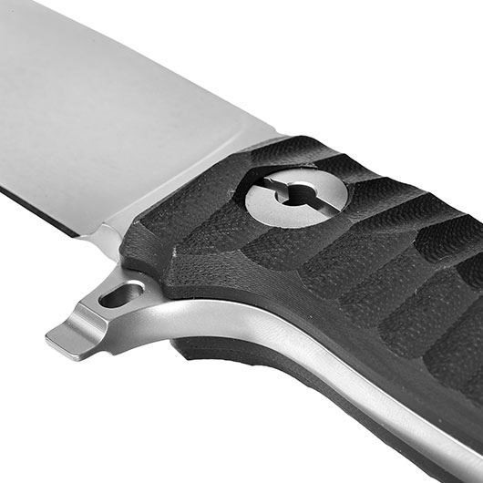 Pohl Force Outdoormesser Prepper S.E.R.E. II schwarz/silber inkl. Kydexscheide, Lanyard und Sammlertasche Bild 7