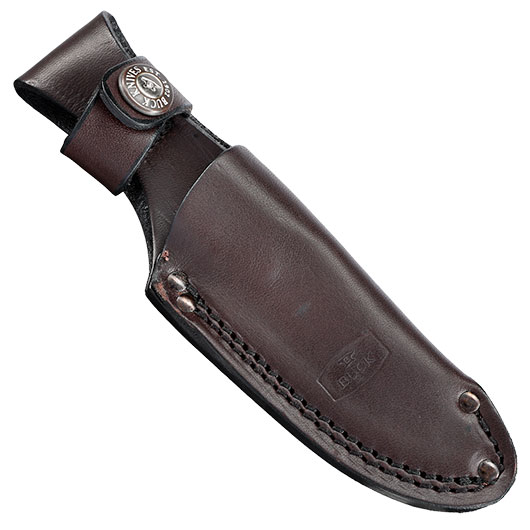 Buck Outdoormesser 662 Alpha Scout Pro Walnussholzgriff inkl. Lederscheide Bild 5