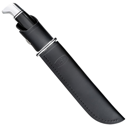 Buck Bowiemesser 120 General schwarz/silber inkl. Lederscheide Bild 4
