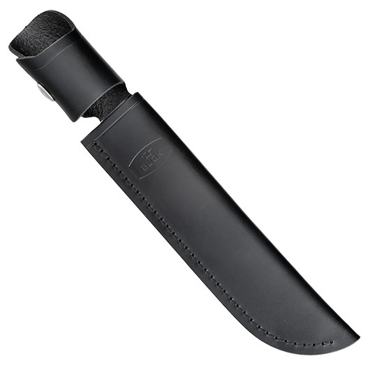 Buck Bowiemesser 120 General schwarz/silber inkl. Lederscheide Bild 5