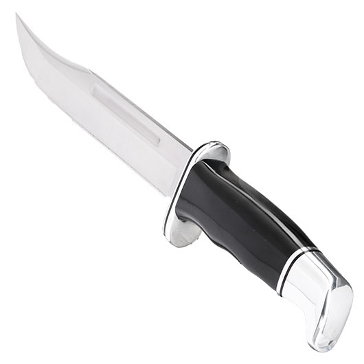 Buck Bowiemesser 120 General schwarz/silber inkl. Lederscheide Bild 6
