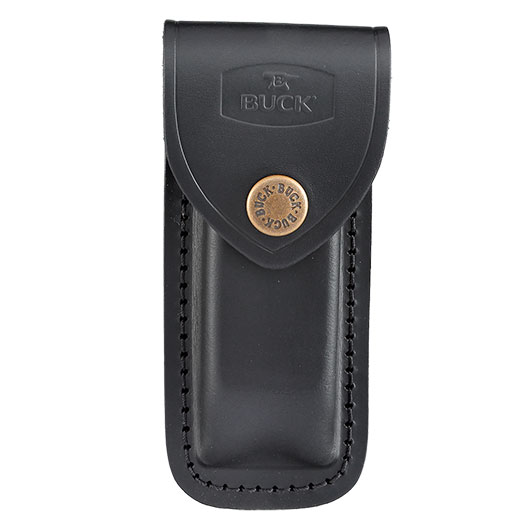 Buck Taschenmesser 112 Ranger Ebenholzgriff inkl. Lederholster Bild 8