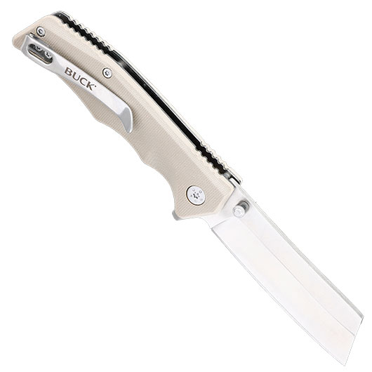 Buck Einhandmesser 252 Trunk khaki/silber inkl. Grtelclip Bild 1