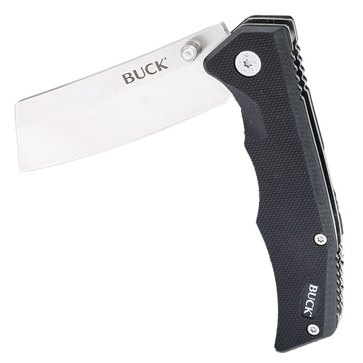 Buck Einhandmesser 252 Trunk schwarz/silber inkl. Grtelclip Bild 3