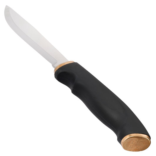 Marttiini Outdoormesser Skinner schwarz/silber inkl. Lederscheide Bild 2