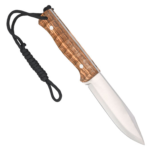 Nieto Outdoormesser Chisquero Bocote inkl. Lederscheide Bild 1
