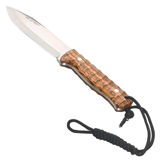 Nieto Outdoormesser Chisquero Bocote inkl. Lederscheide Bild 2