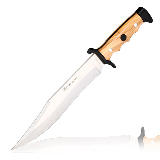 Nieto Bowiemesser Cetreria 2403 Olivenholz inkl. Lederscheide