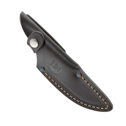 Nieto Outdoormesser Roadrunner 8950 braun/silber inkl. Lederscheide Bild 1